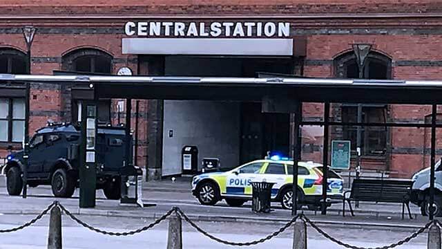 Misstänkte bombmannen på Malmö central identifierad