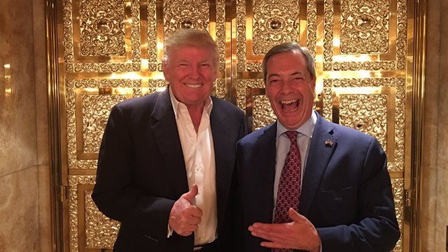 Donald Trump: ”Låt Nigel Farage leda Brexit”