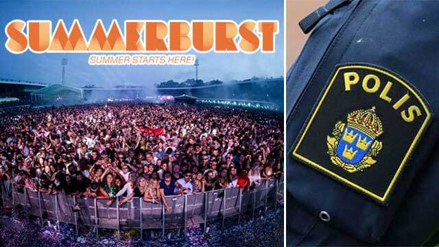 Knark, sexuella ofredanden och misshandel på årets Summerburst-festival