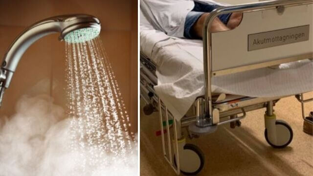 Personal duschade vårdtagare i 65 grader – avled av brännskador