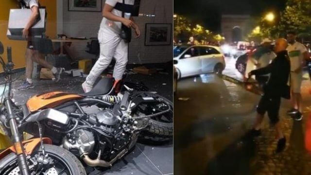 Algerier firade fotbollsvinst med upplopp och butiksplundringar