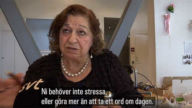 Vuxenskolans studietakt för syriska kvinnor: 137 år att lära sig svenska