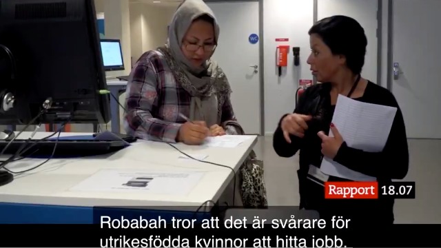 SVT kritiseras efter ett inslag om arbetslöshet för invandrare: ”Inga kritiska frågor, som vanligt”