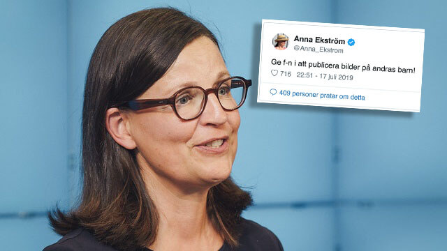 Här spårar utbildningsministern ur: ”Ge fan i att publicera bilder på andras barn!”