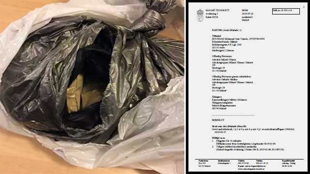 Houssam hade heroin för 600 000 kronor i källaren – utvisas inte