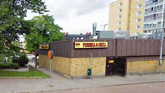 Sköt mot folk utanför pizzeria – greps efter biljakt