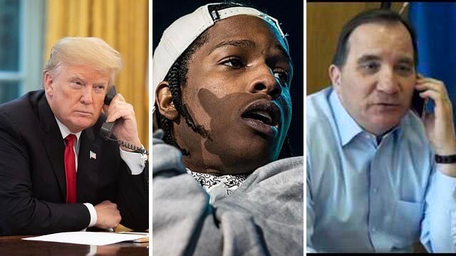 Trump ger sig in i tvisten om ASAP Rocky: ”I will be calling the very talented Prime minister of Sweden”