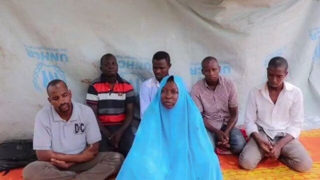 Kidnappade hjälparbetare ber för sina liv