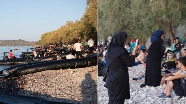 Antalet illegala migranter som tar sig mellan Turkiet och Grekland har tredubblats