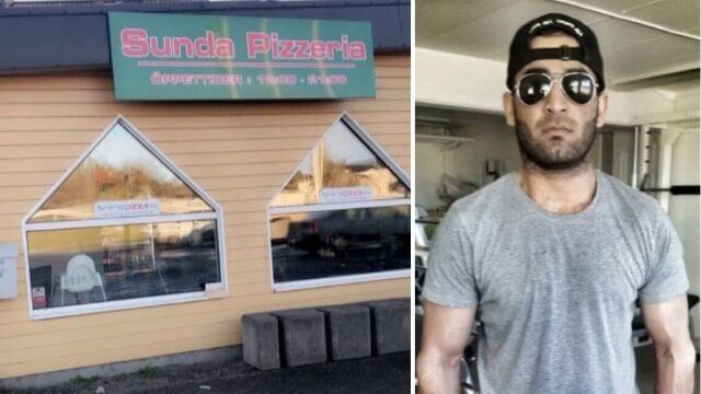Asylsökande pizzabagaren Omar våldtog äldre kvinna som hämtade mat