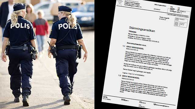 Kvinnliga poliser kom för att lämna dödsbud – utsattes för grov misshandel