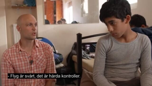 SVT-journalisten Önnevalls insmugglade syrier ”Abed” dömd för knivbrott