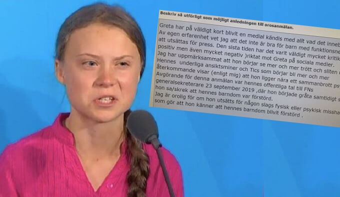 BEKRÄFTAT: Flera orosanmälningar om Greta handläggs av socialtjänsten