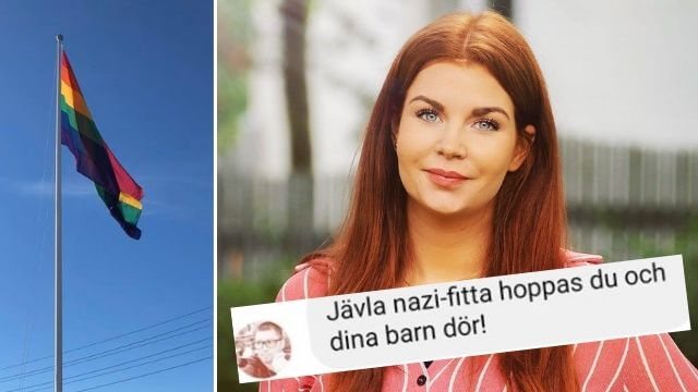 Erixon (SD) kritiserar media efter rubriker om Prideflagga: ”Iver att vilja skapa polarisering”