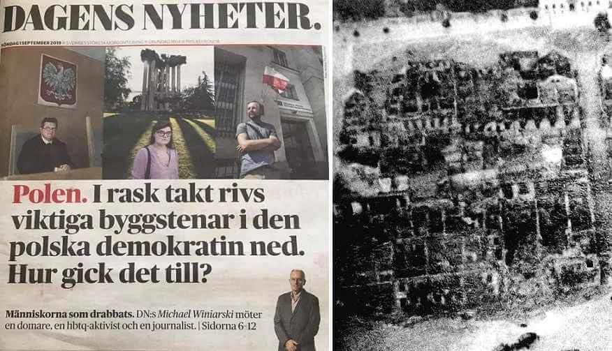 DN publicerar insinuant reportage om Polen – på 80-årsdagen av andra världskriget