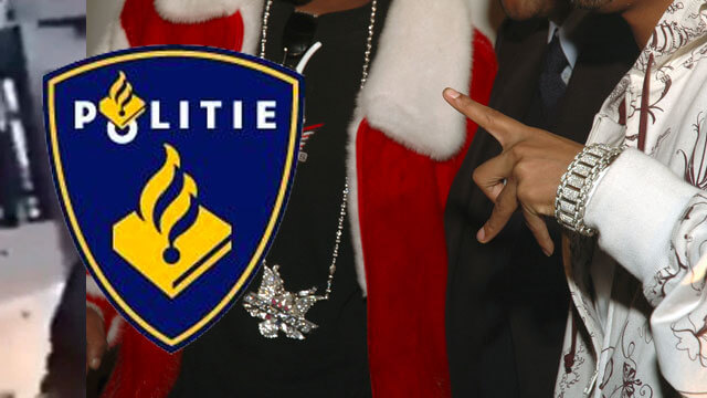 Holländsk polis strippar kriminella ungdomar på gatan
