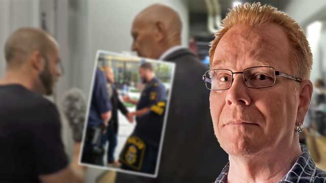 Sverige 2019: ett land där journalister grips och förs bort av polis – kanske snart för att aldrig mer återses