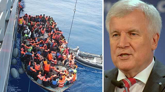 Tyskland övertar medelhavsmigranter när Italiens nya regering öppnar hamnarna