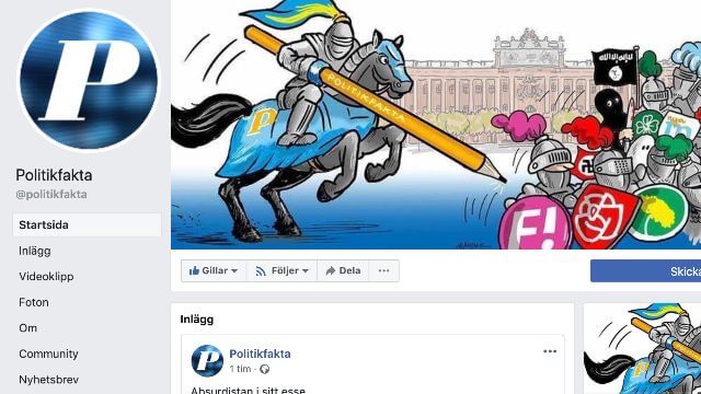 Politikfakta är tillbaka på Facebook