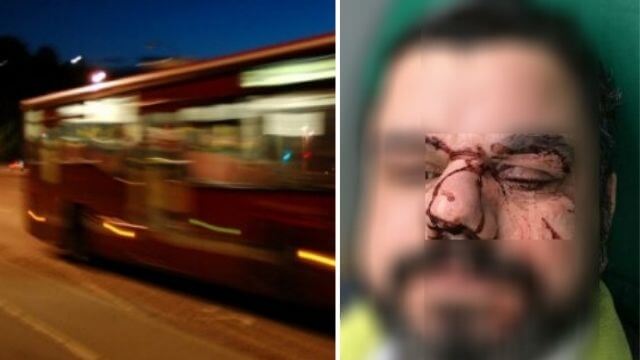 Yash fick inte gå av bussen under färd – spottade på chauffören och krossade hans näsa