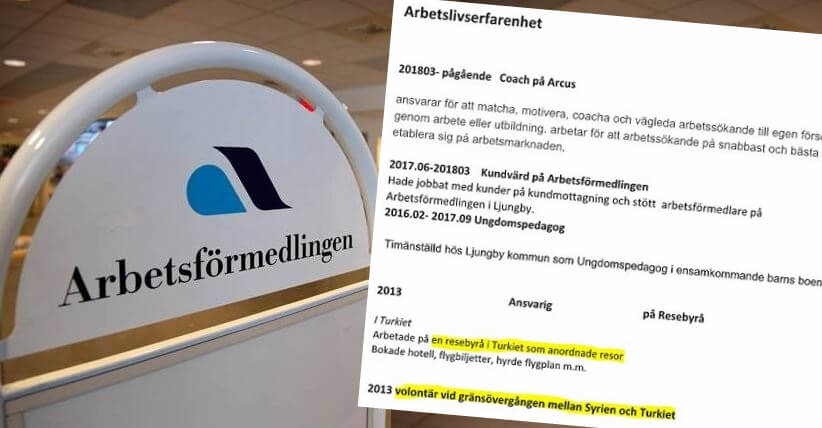 EXKLUSIVT: Så här nästlade människosmugglaren Alasaad in sig hos Arbetsförmedlingen