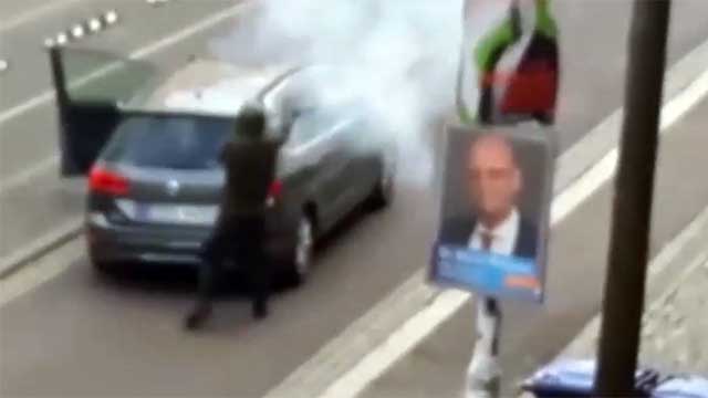 Flera döda vid attentat mot synagoga i Tyskland – gärningsmannen streamade attacken på internet