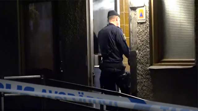 Ungdomsgäng överföll och sköt väktare i Stockholmsförort