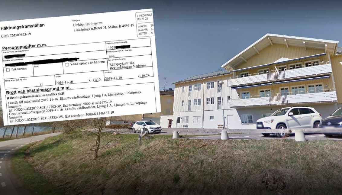 Iranier angrep personal på sitt boende: ”Hon blev halvt ihjälslagen och våldtagen”