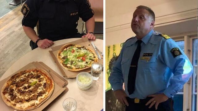 Polisen bjöd grovt kriminella på pizza: ”Det satte sig verkligen”