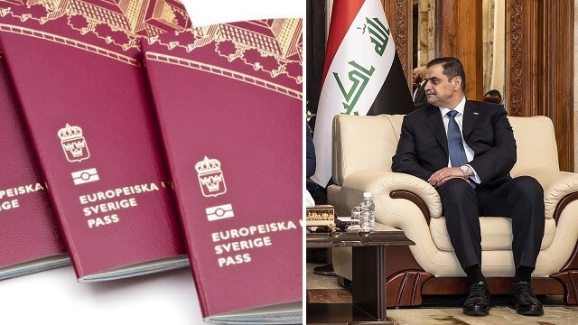 Iraks försvarsminister åtalades i Sverige – folkbokförd och sjukskriven i Stockholm