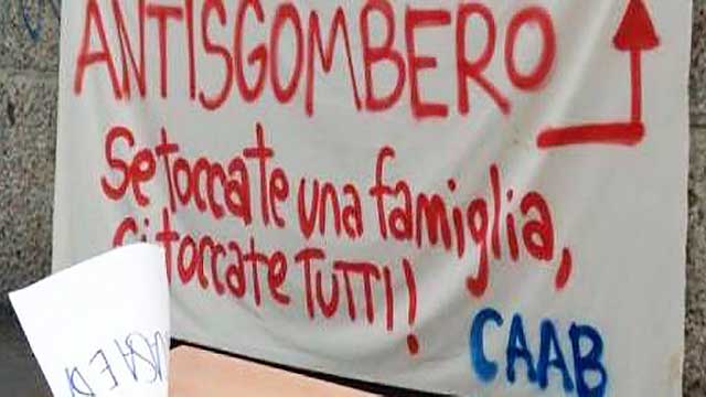 Italiensk extremvänster bröt sig in i bostäder och gav bort dem till migranter