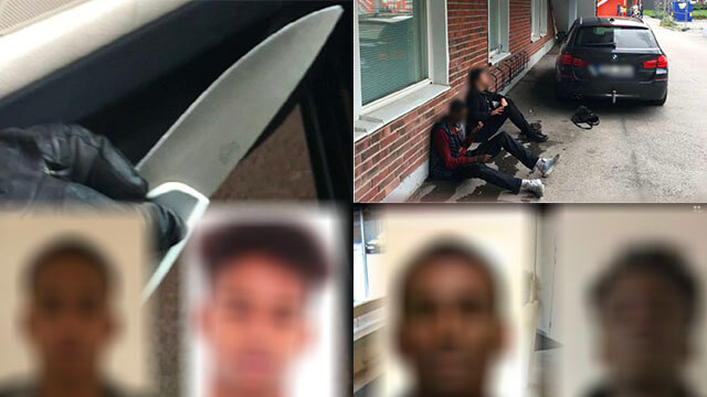 BILDEXTRA: Kidnappades under knivhot i 9 timmar: ”Vi skär upp magen på dig”