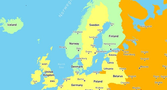 Norden i topp bland säkraste länderna att resa till – utom Sverige