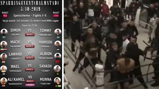 Statstelevisionens fotograf misshandlad under livesänt bråk