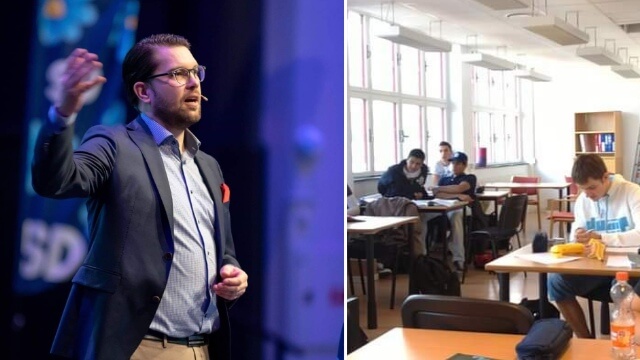 Lärare tvingar elever att skriva SD-fientliga arbeten: ”Det var inte avsikten”