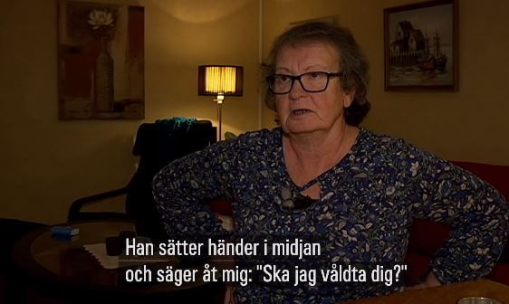 Louise, 79, trakasseras av barngäng i Överkalix: ”Det är vita barn”