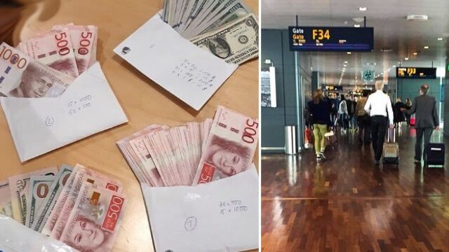 Kronofogden överraskade smitare innan flygavgångar