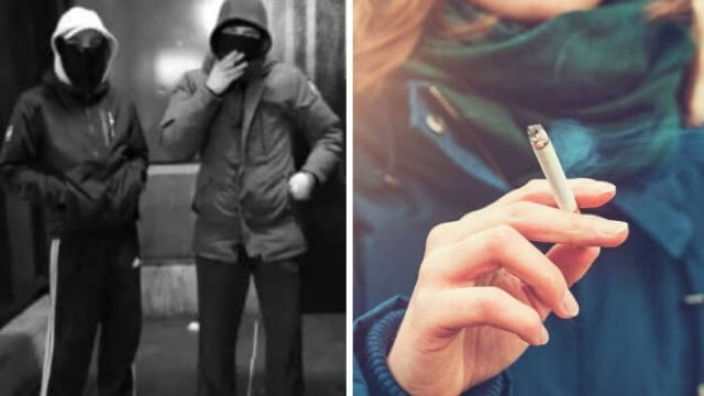 50-årig kvinna rånmisshandlades för cigaretter