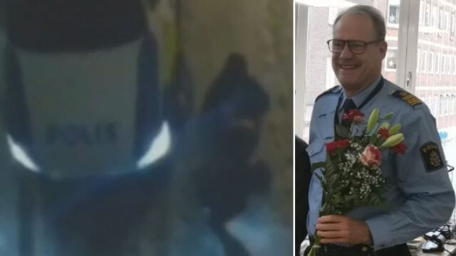 VIDEO: Poliser tar i med hårdhandskarna i utsatt område – polischefen viker sig för medialt drev