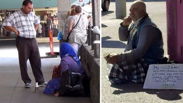 Häktad tiggarboss friades – kräver 51 000 för förlorade ”tiggeri-intäkter”