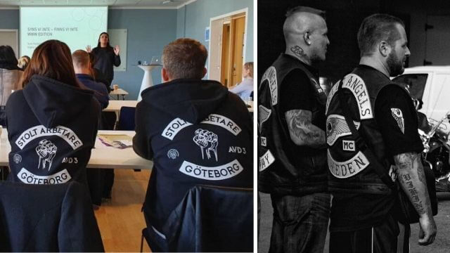 Facket fastnade i tvist – drog in Hells Angeles för lösning