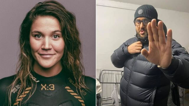 Invandrare blåste framgångsrik idrottskvinna på exklusiv handväska i hemmet