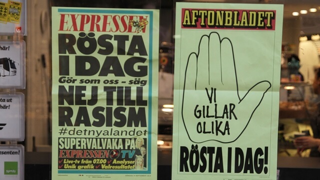 Studie: Vänsterkällor dominerande i svensk dagspress