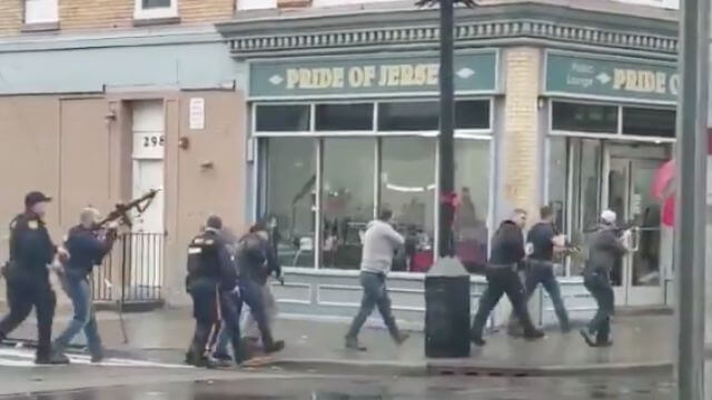 Polisveteran och civila döda efter skottdrama i New Jersey