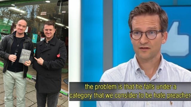 VIDEO: Facebook jämför Tommy Robinson med krigsförbrytare dömd för folkmord