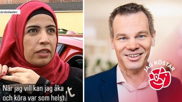 S-pamp ser inget problem med gratis körkortsutbildning på arabiska