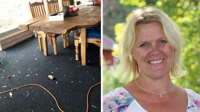 SD:s riksdagsledamot terroriserad med stenar mot hemmet