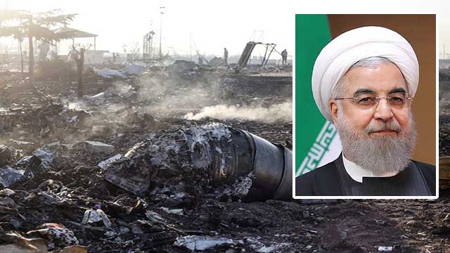 Irans president erkänner: ”Vi sköt ned passagerarplanet”