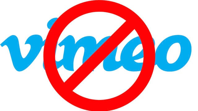 Vimeo raderar Samhällsnytts konto