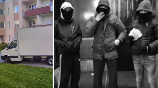 Gäng rånmisshandlade budbilsförare i ’utsatt område’